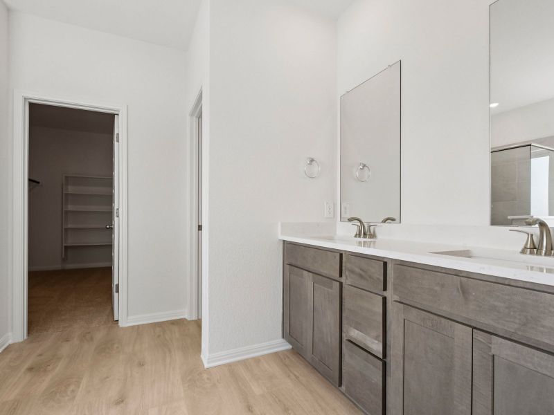 Furnished interior view inside a new home in Prairie Winds - Executive Collection, Hutto (Image 3).