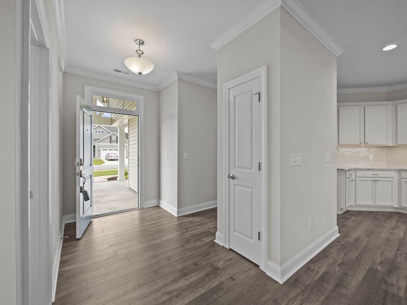 Spacious, unfurnished interior of a new home in The Villas at Langston Farms, Winterville (Image 17).