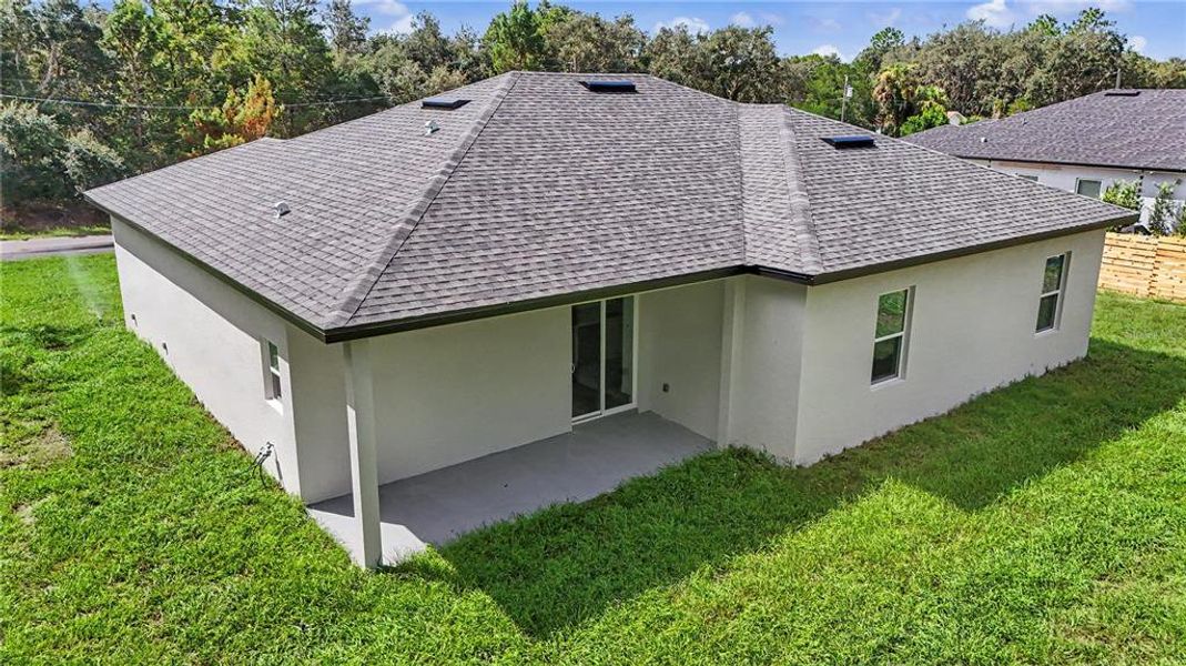 Exterior details and patio area of a home in , Ocala (Image 31).