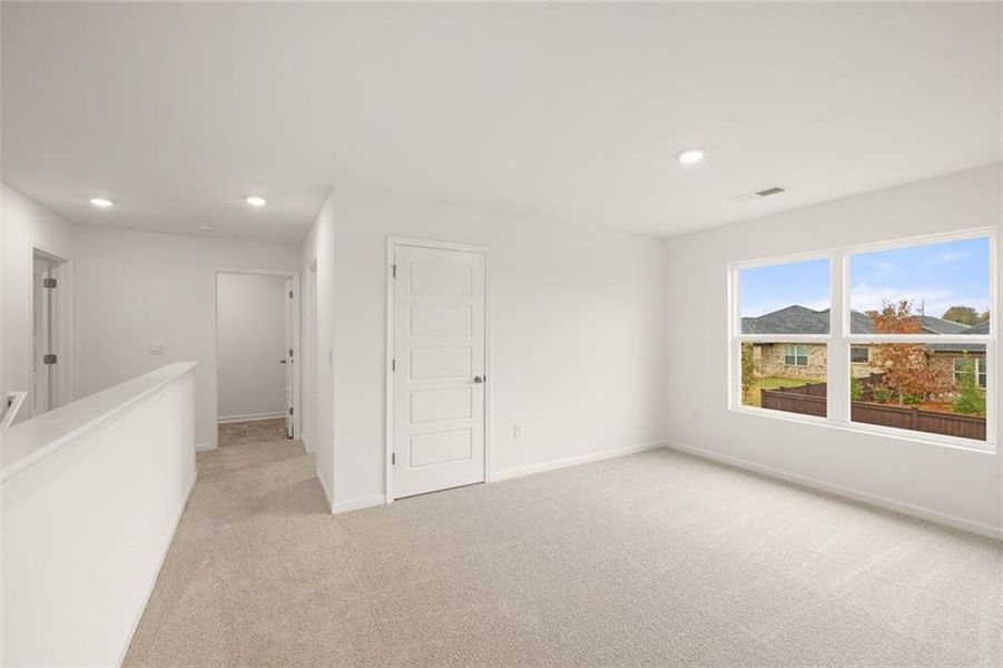 Spacious, unfurnished interior of a new home in Champion's Run, Lithonia (Image 26). Spacious, unfurnished interior of a new home in Champion's Run, Lithonia (Image 26).