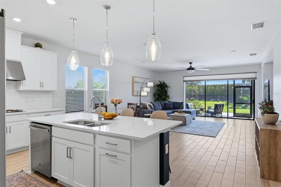 Furnished interior view inside a new home in Skye Ranch Community Group Page, Sarasota (Image 12).