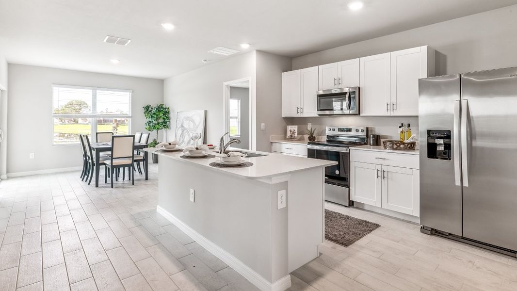 Furnished interior view inside a new home in Magnolia Landing Express, North Fort Myers (Image 10). Furnished interior view inside a new home in Magnolia Landing Express, North Fort Myers (Image 10).