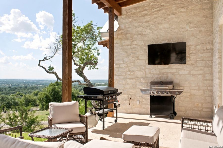 Exterior details and patio area of a home in , Boerne (Image 3). Exterior details and patio area of a home in , Boerne (Image 3).