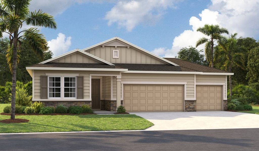 Augusta-JAX-Master 3-car Elevation M