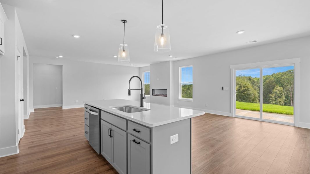 Furnished interior view inside a new home in Pinebrook, Woodruff (Image 8).