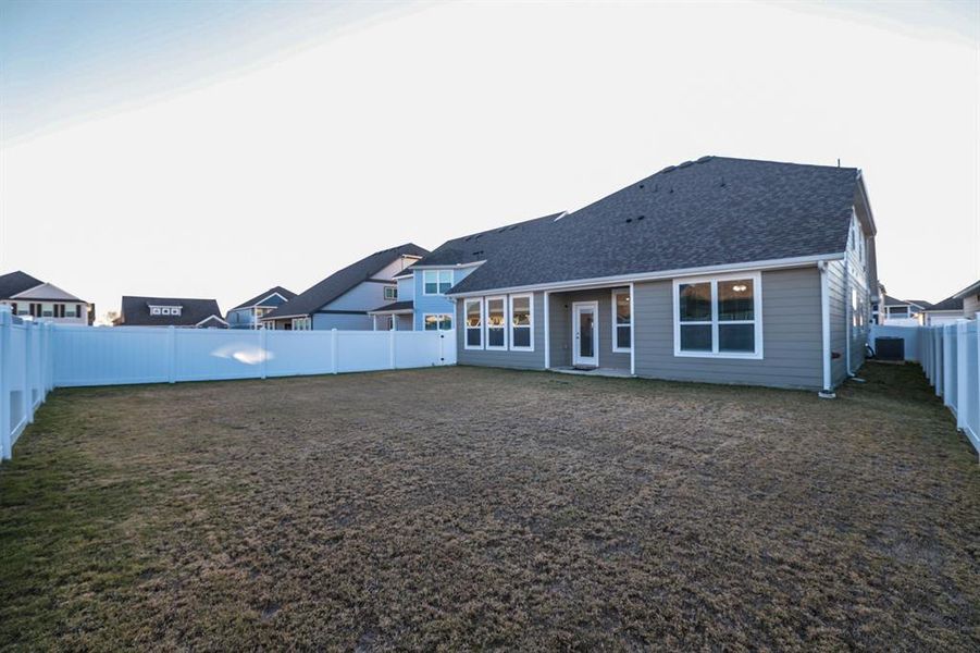 View of rear view of house