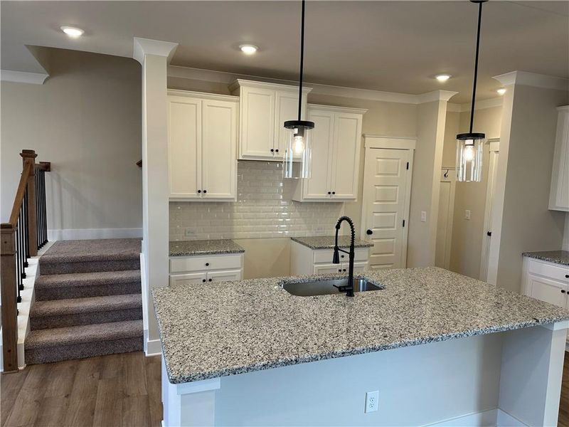 Furnished interior view inside a new home in Millstone at Mundy Mill, Gainesville (Image 10).