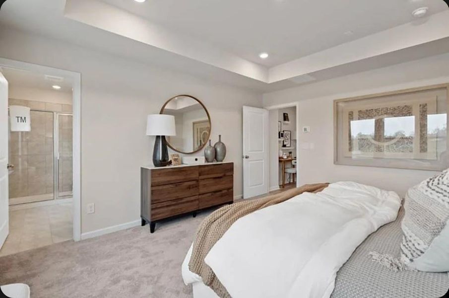 Furnished interior view inside a new home in Dreycott, Lawrenceville (Image 15). Furnished interior view inside a new home in Dreycott, Lawrenceville (Image 15).