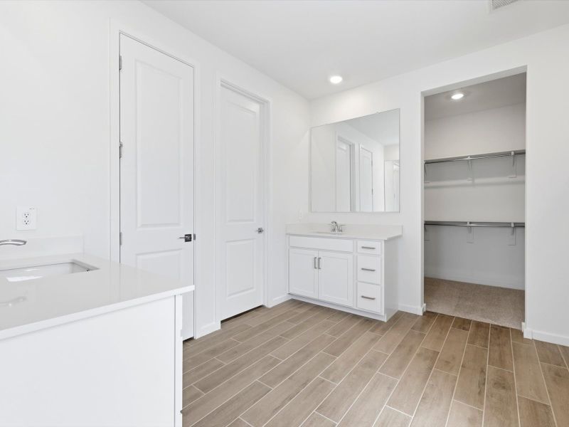 Furnished interior view inside a new home in White Tank Foothills Signature Series, Waddell (Image 7).