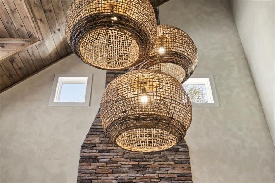 Close-up of interior finishes inside a home in , Ellijay (Image 20).