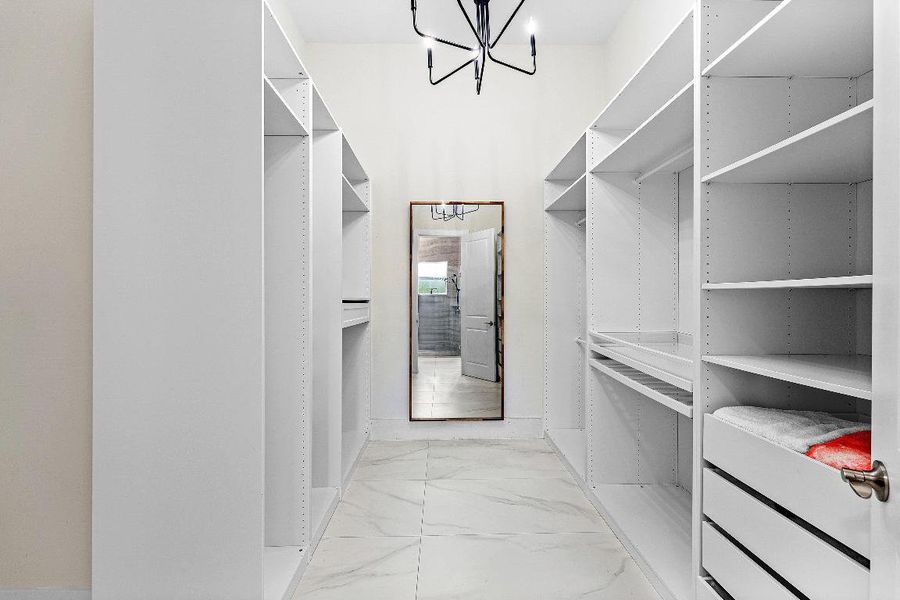 Walk-In Closet in Master