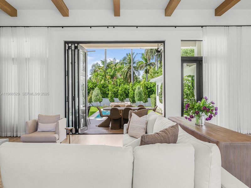 Furnished interior view inside a new home in , Palmetto Bay (Image 3).