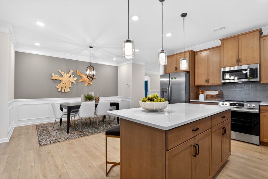 Furnished interior view inside a new home in Southbend, Rome (Image 11). Furnished interior view inside a new home in Southbend, Rome (Image 11).