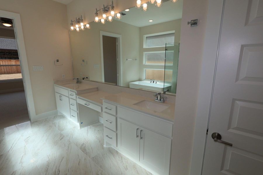 Furnished interior view inside a new home in Dunham Pointe, Cypress (Image 5). Furnished interior view inside a new home in Dunham Pointe, Cypress (Image 5).