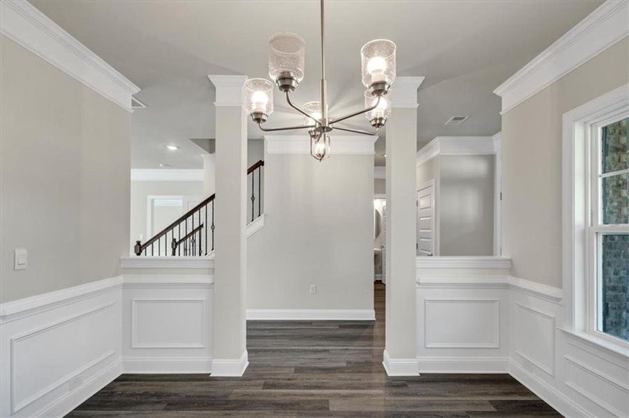 Spacious, unfurnished interior of a new home in Tuscany Hills, Douglasville (Image 27).