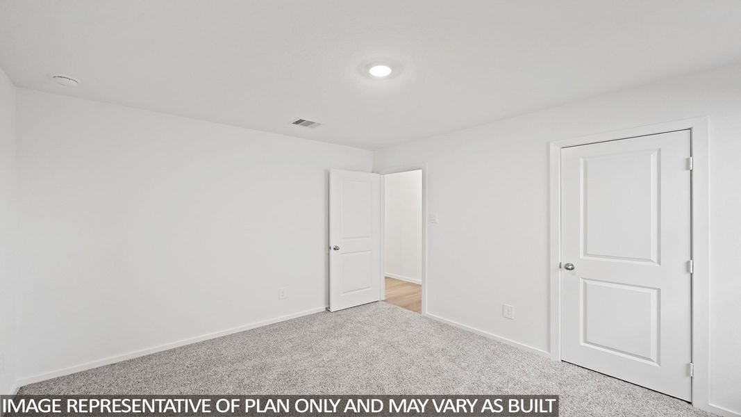 Spacious, unfurnished interior of a new home in Sunterra Lakes, Brookshire (Image 16). Spacious, unfurnished interior of a new home in Sunterra Lakes, Brookshire (Image 16).