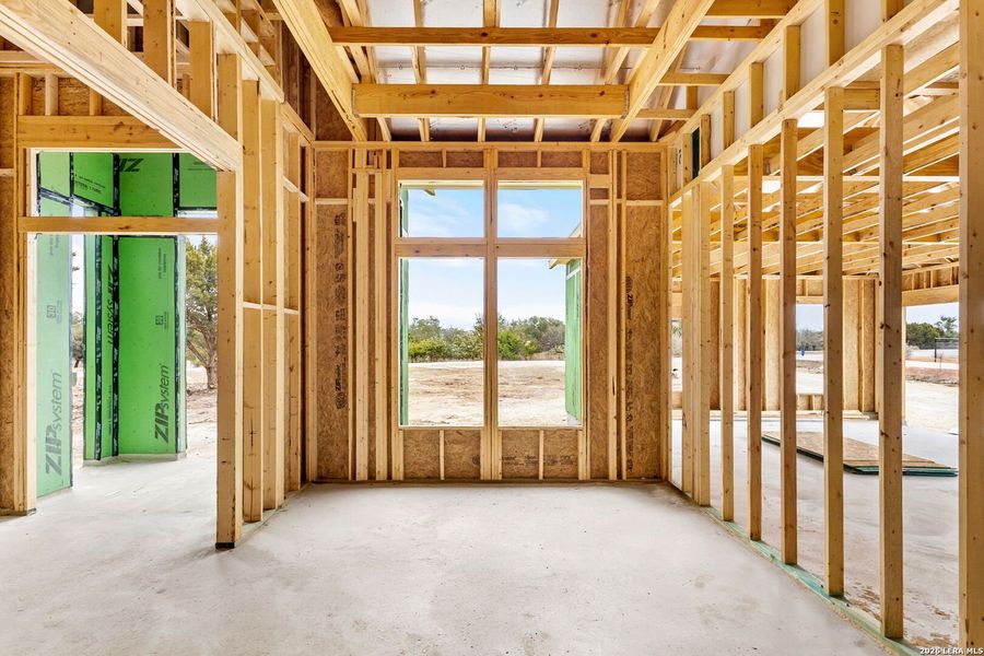 In-progress construction of a new home in , Canyon Lake, TX (Image 23).