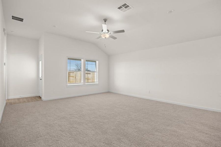“REPRESENTATIVE IMAGE – Actual home under construction. Image may show different colors, finishes, options or upgrades not included. Verify actual selections and features with builder.”