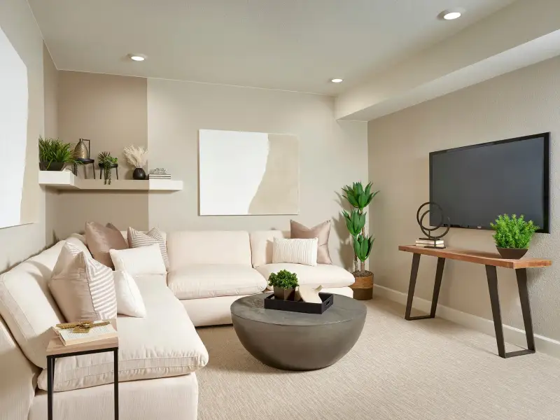 Furnished interior view inside a new home in Sugar Mill Village, Longmont (Image 11).