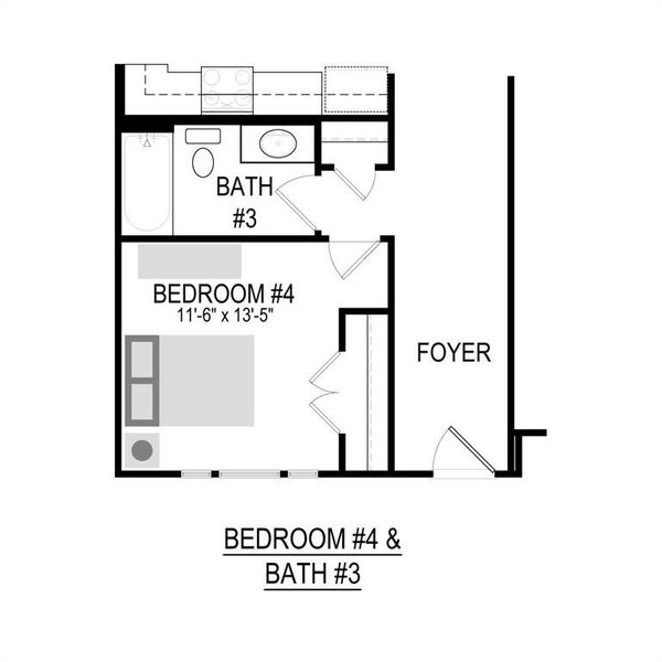 2D floor plan layout of this home in Eastridge, McKinney, TX (Image 5). 2D floor plan layout of this home in Eastridge, McKinney, TX (Image 5).