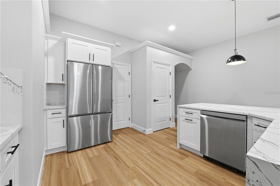 Furnished interior view inside a new home in , Webster (Image 12).