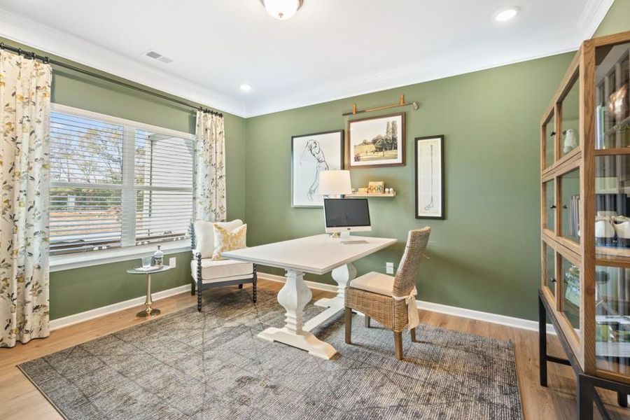 Furnished interior view inside a new home in Jones Ridge, Dallas (Image 5). Furnished interior view inside a new home in Jones Ridge, Dallas (Image 5).