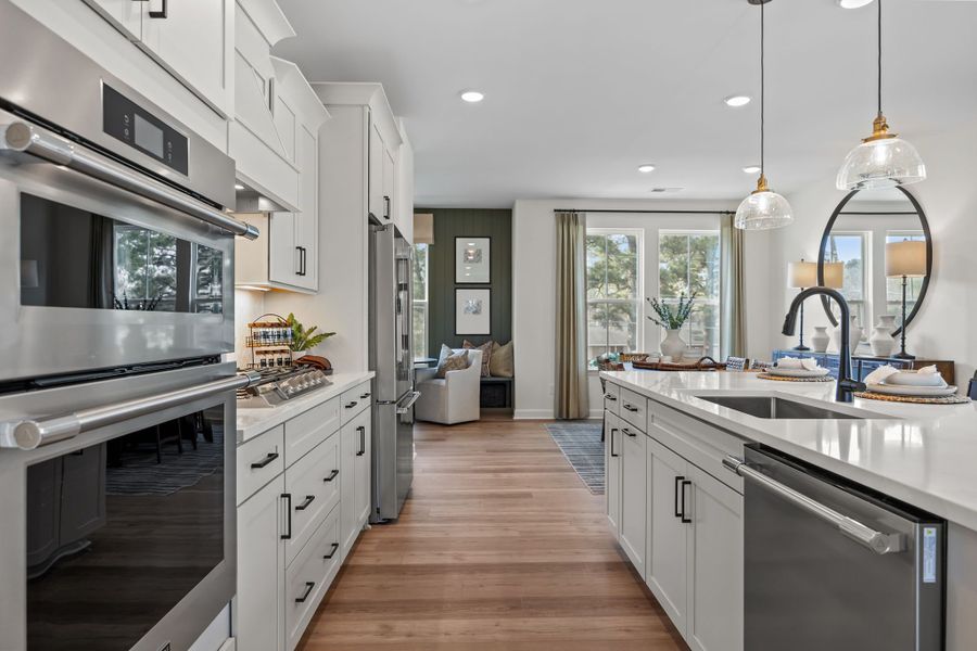 Representative furnished interior of a home built from the The Mitchell Exterior by Davidson Homes LLC in Summers Walk, Davidson (Image 9).