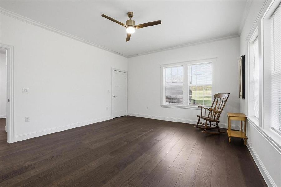 Spacious, unfurnished interior of a new home in , Savoy (Image 22). Spacious, unfurnished interior of a new home in , Savoy (Image 22).