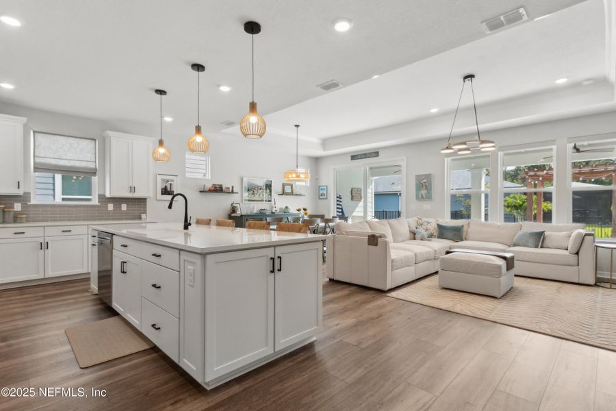 Furnished interior view inside a new home in , Yulee (Image 10). Furnished interior view inside a new home in , Yulee (Image 10).