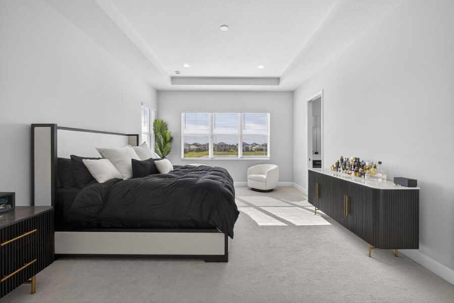 Furnished interior view inside a new home in , Westlake (Image 33).