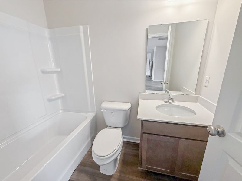 Furnished interior view inside a new home in The Village at Sassafras, Allenhurst (Image 9).