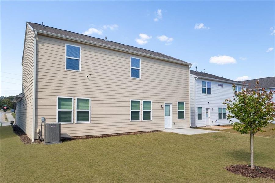 Exterior details and patio area of a home in , McDonough (Image 25).