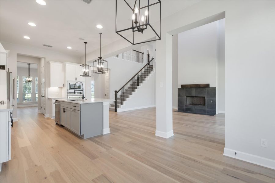 Furnished interior view inside a new home in , Dripping Springs (Image 6).