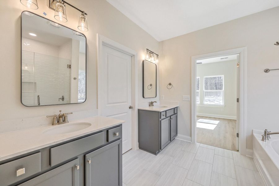 Furnished interior view inside a new home in , Summerville (Image 12).