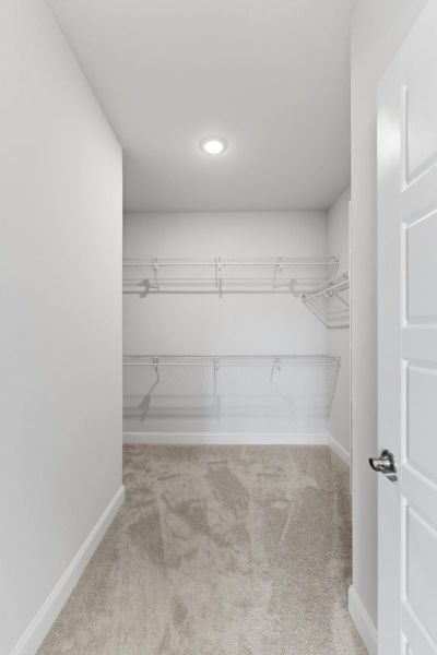 Representative unfurnished interior of a home built from the Hampton by Keystone Homes NC in Preserve at Carriage Cove, Oak Ridge (Image 107).