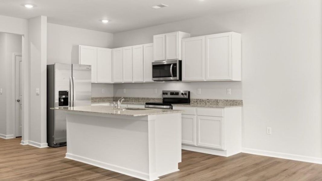 Furnished interior view inside a new home in , Gainesville (Image 4).