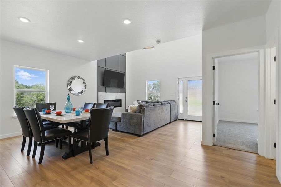 Furnished interior view inside a new home in , Granbury (Image 18).