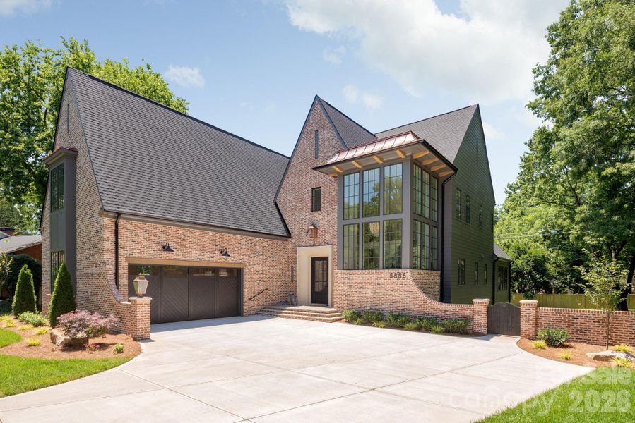 Front exterior of a new home in , Charlotte, NC, highlighting curb appeal (Image 26).