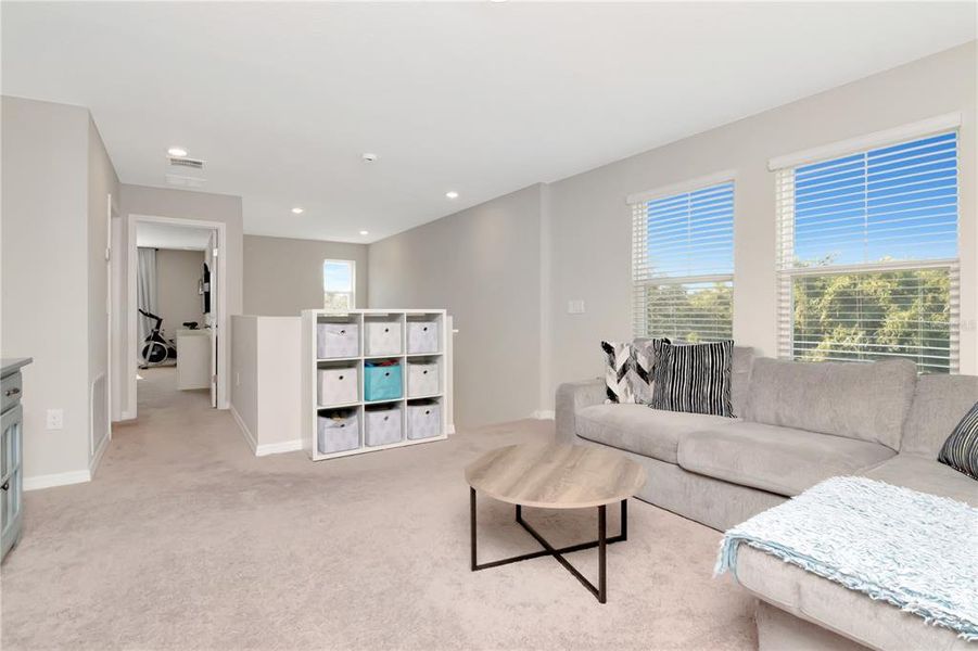 Furnished interior view inside a new home in Bell Creek Landing, Riverview (Image 15). Furnished interior view inside a new home in Bell Creek Landing, Riverview (Image 15).