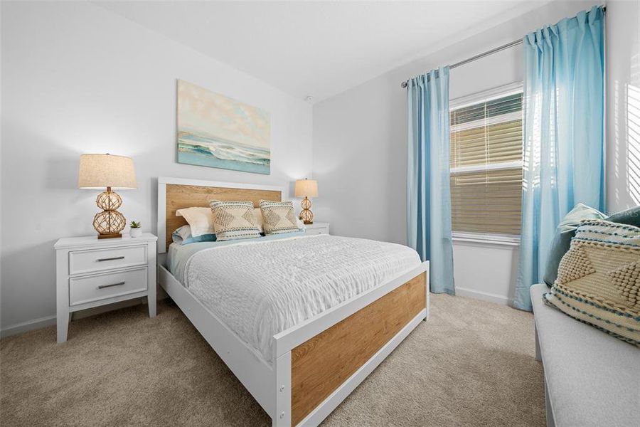 Furnished interior view inside a new home in Pioneer Ranch: Pioneer Ranch 50's, Ocala (Image 20).