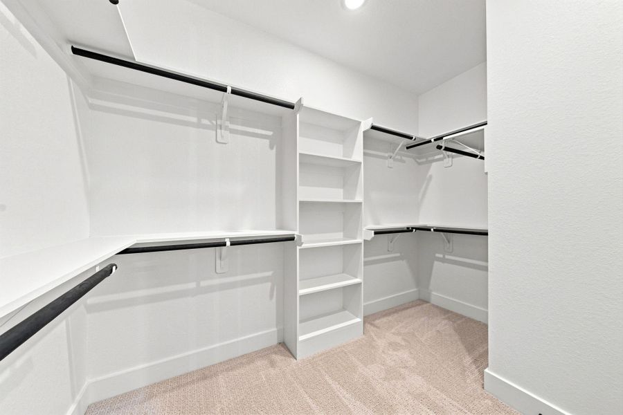 Furnished interior view inside a new home in The Highlands, Porter (Image 7).