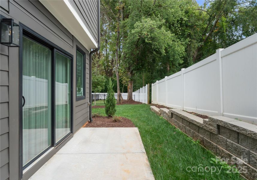 Exterior details and patio area of a home in , Charlotte (Image 3).
