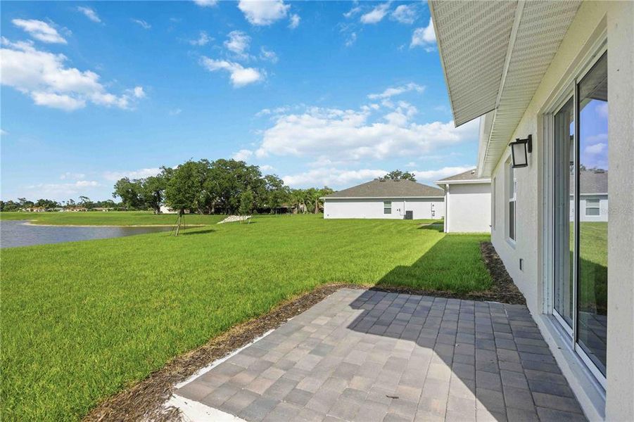 Exterior details and patio area of a home in Central Parc, North Port (Image 4).