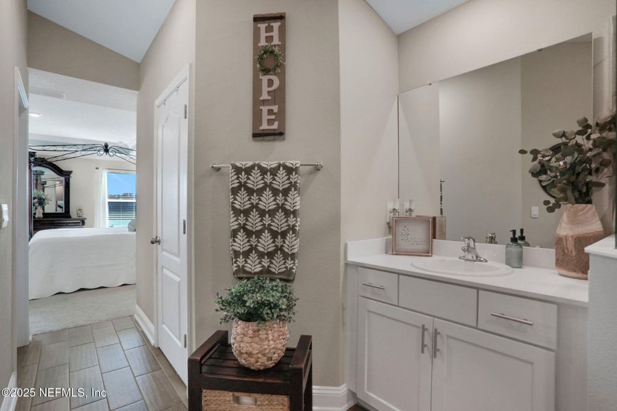 Furnished interior view inside a new home in Cross Creek, Green Cove Springs (Image 34).