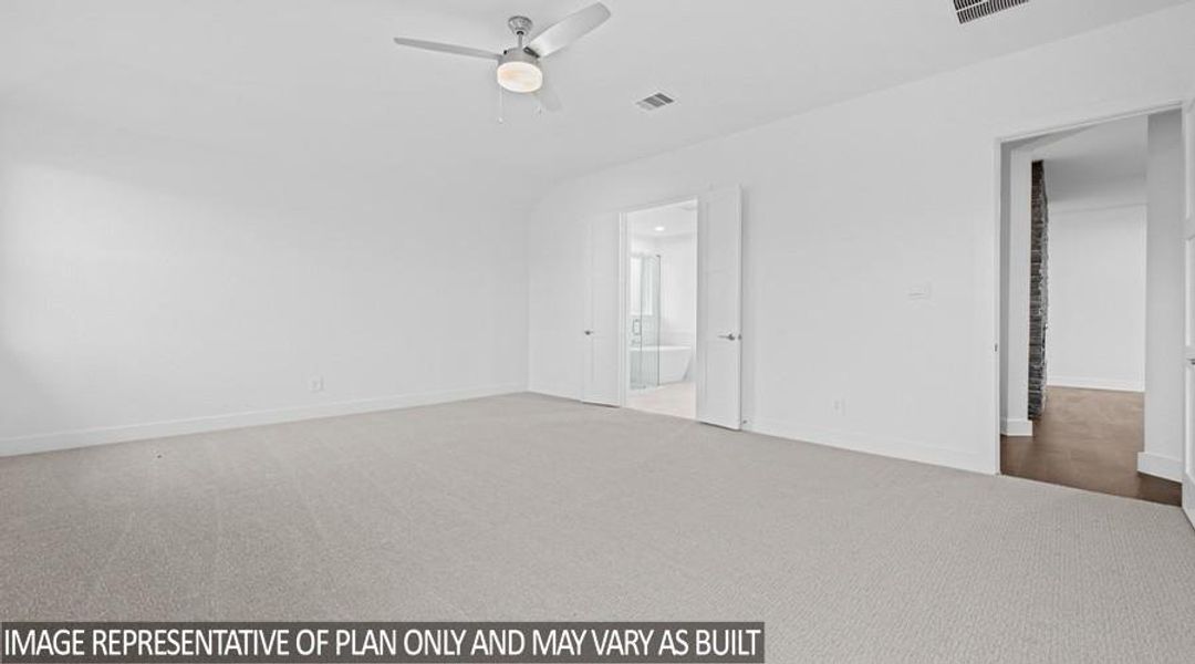 Spacious, unfurnished interior of a new home in River Ranch Estates, Dayton (Image 11).