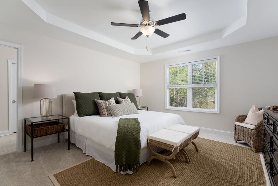 Furnished interior view inside a new home in Parkwood Estates, Leland (Image 9).