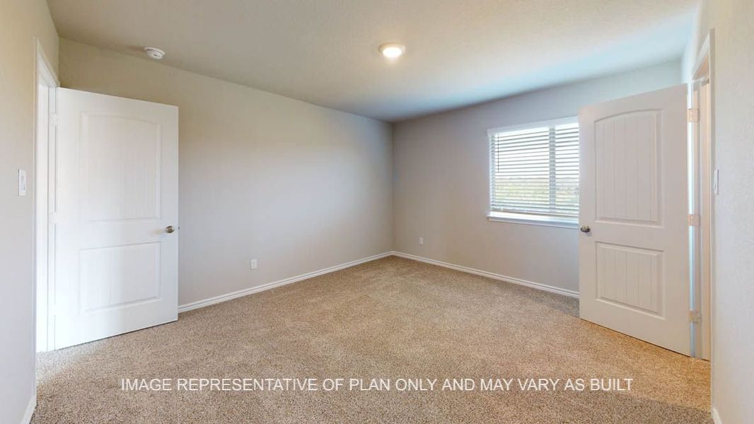 Spacious, unfurnished interior of a new home in Three Creeks - Colt Creek, Belton (Image 40). Spacious, unfurnished interior of a new home in Three Creeks - Colt Creek, Belton (Image 40).