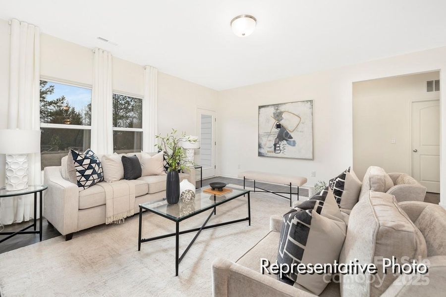 Furnished interior view inside a new home in Colvin Park, Rock Hill (Image 7).
