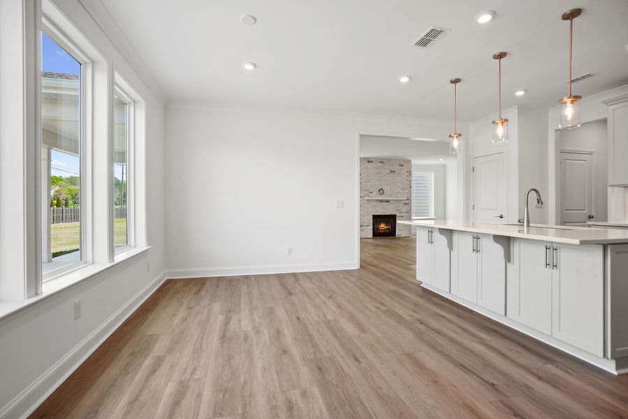 Representative unfurnished interior of a home built from the Herdwick by Pulte Homes in Parkside Crossing, Charlotte (Image 31). Representative unfurnished interior of a home built from the Herdwick by Pulte Homes in Parkside Crossing, Charlotte (Image 31).