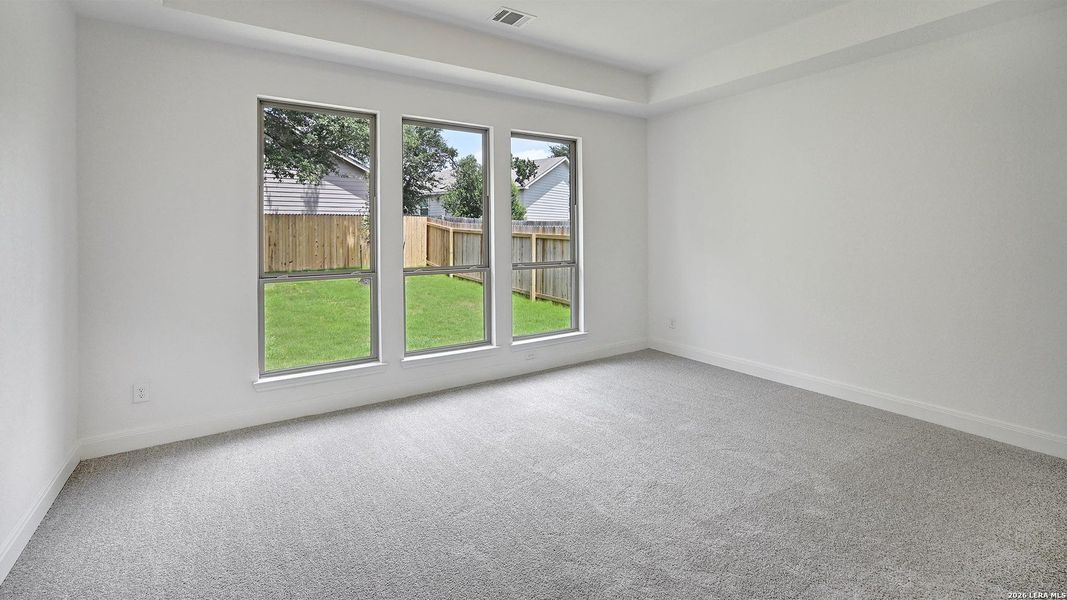 Spacious, unfurnished interior of a new home in Kallison Ranch, San Antonio (Image 20). Spacious, unfurnished interior of a new home in Kallison Ranch, San Antonio (Image 20).